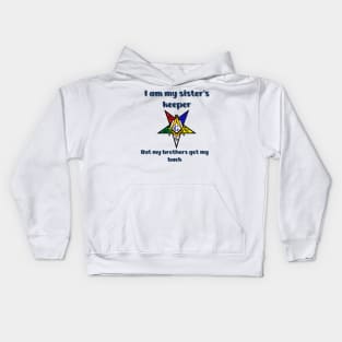 I am My Sisters Keeper Kids Hoodie